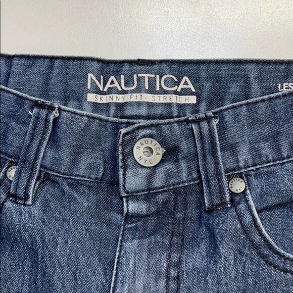 NAUTICA Girls 10 Skinny Stretch Blue Jeans - Picture 1 of 4